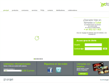 Tablet Screenshot of jyctel.es